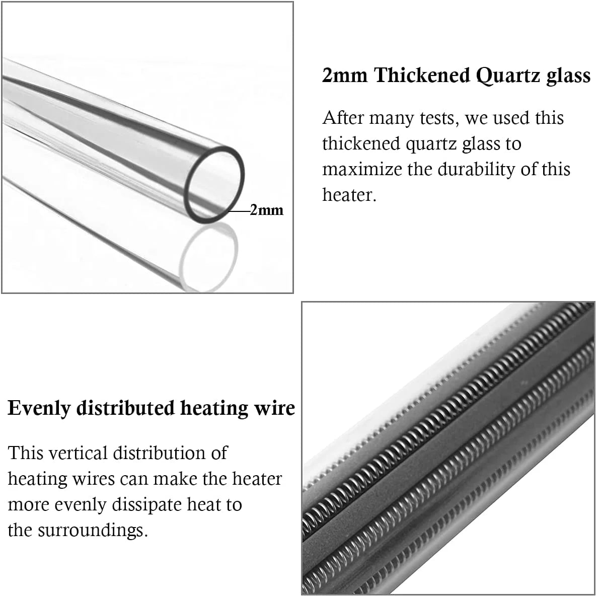 100W Adjustable Submersible Aquarium Heater Q232