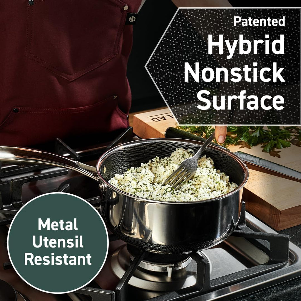 12 Piece Hybrid Stainless Steel Cookware Set S7780