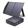 200W 154Wh Portable Power Station with 100W Foldable Solar Panel Y659982