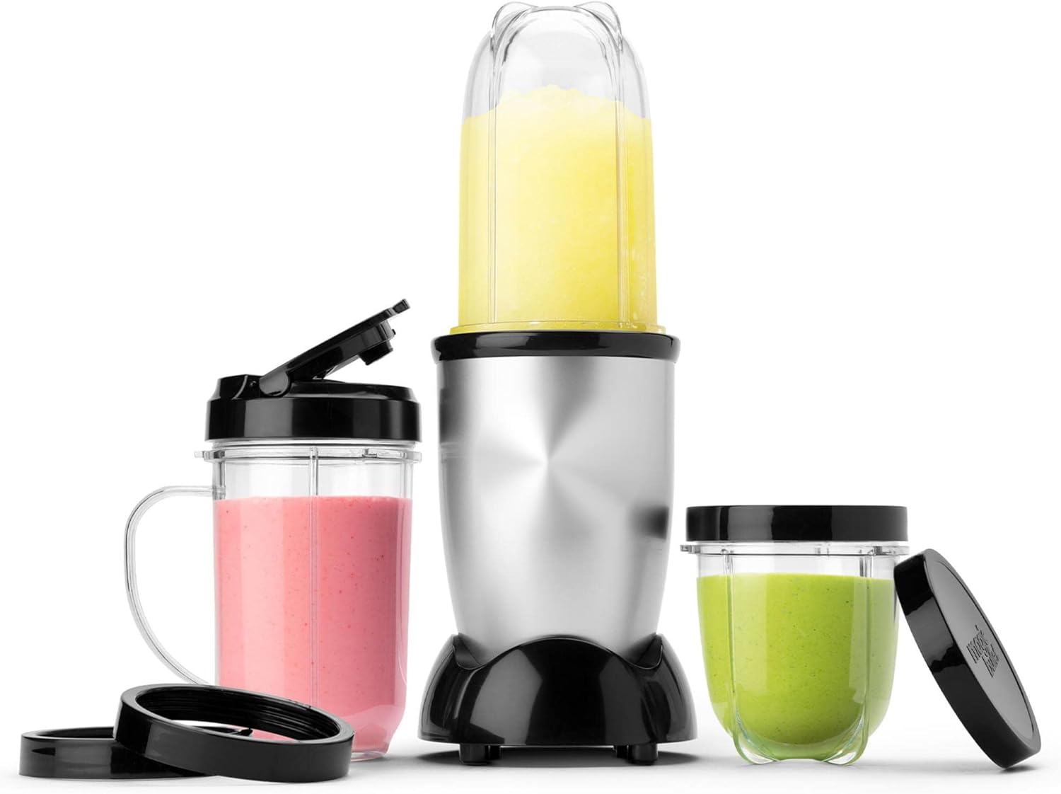 11 Piece Personal Blender Silver Black R919
