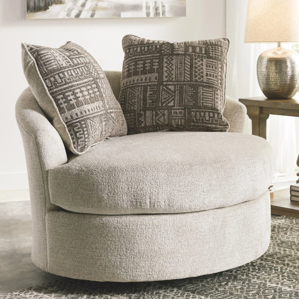 Swivel Accent Chair in Ash S815944
