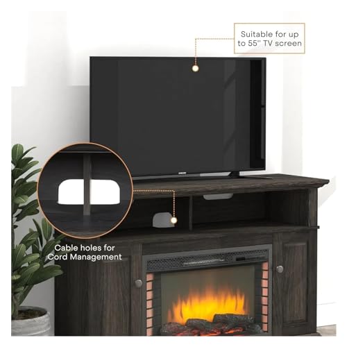 48 Inch Electric Fireplace Tv Cabinet O850