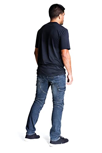 Protective Motorcycle Riding Pants with Removable CE Armor G584936