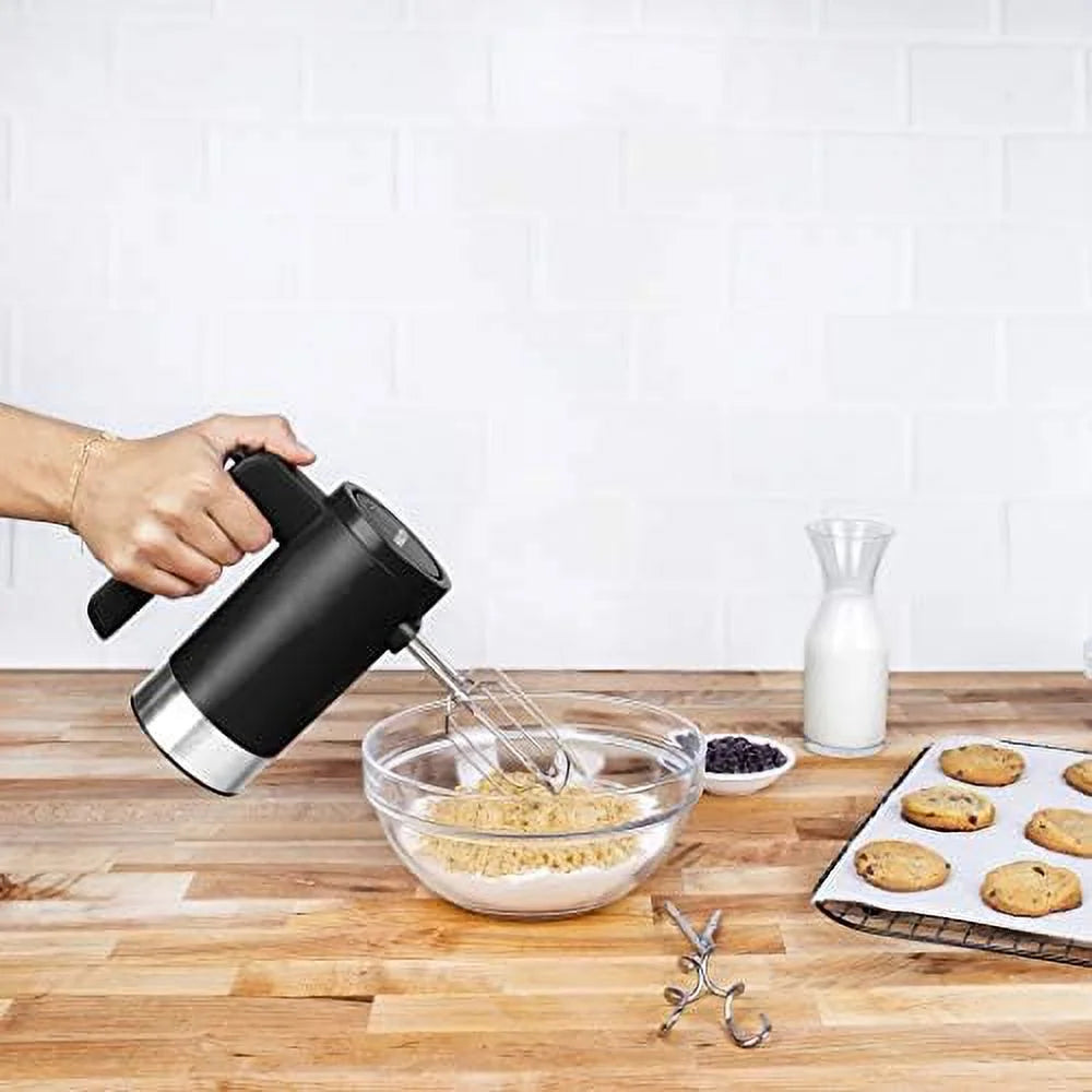 Black Cordless Electric Hand Mixer B63758