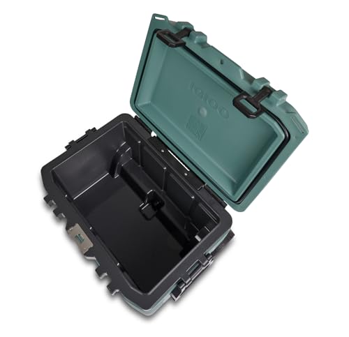 52Qt Wheeled Cooler Insulated Hard Shell Ice Chest T452401