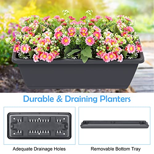 Brick Red 4 Tier Raised Garden Bed M77852