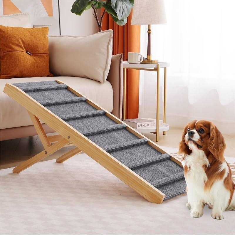 Large Dog Pet Ramp Stairs for Bed Car Truck Couch SUV X48261