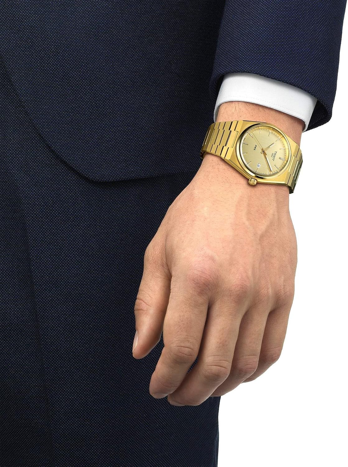 Yellow Gold PVD Coating Stainless Steel Quartz Watch N661