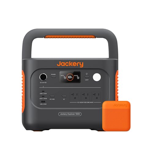 1070Wh Portable Power Station with 200W Solar Panel LiFePO4 Battery P335