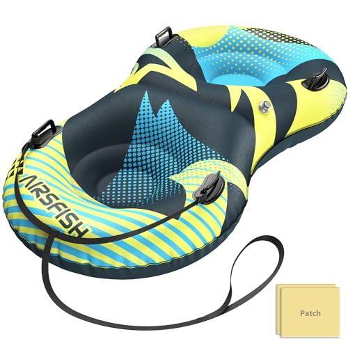 Inflatable Snow Sled with Towable Leash Z920