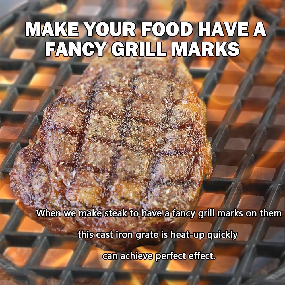 12-Inch Diameter Pre-seasoned Cast Iron Sear Grate X736