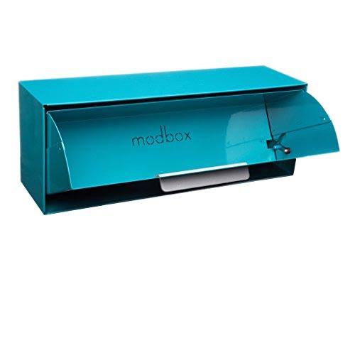 Modern Wall Mounted Mailbox (Silver) V1186