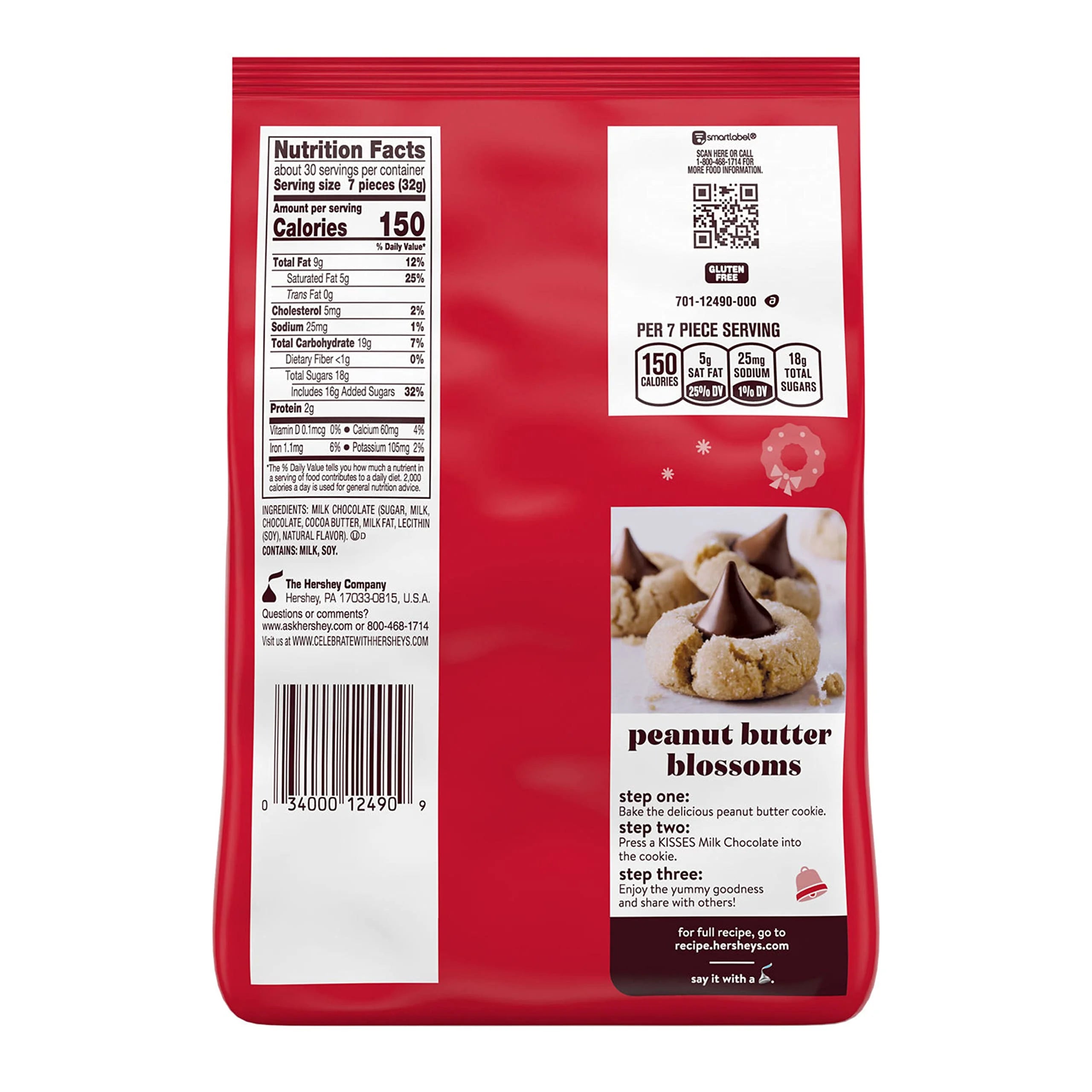 Milk Chocolate Candy Bag, 34.1 Oz R563