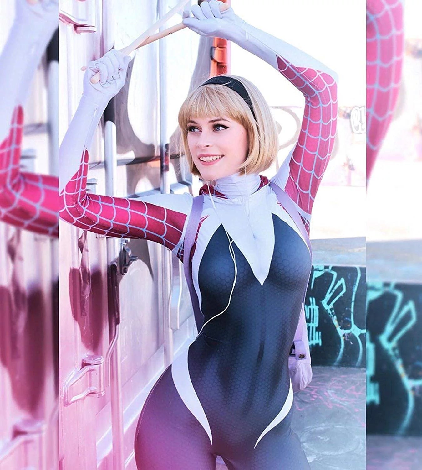 Lycra Fabric Bodysuit (XL) X84541