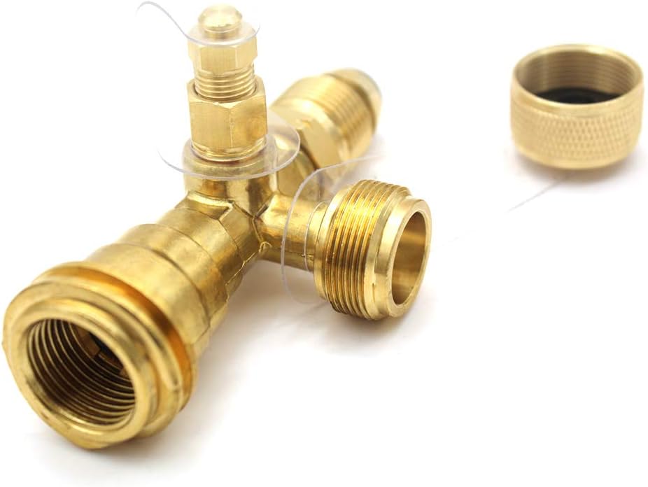 4 Port Propane Tee Adapter Converter P174135