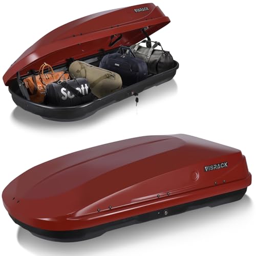 Gray 13 Cubic Feet Rooftop Cargo Box A9586
