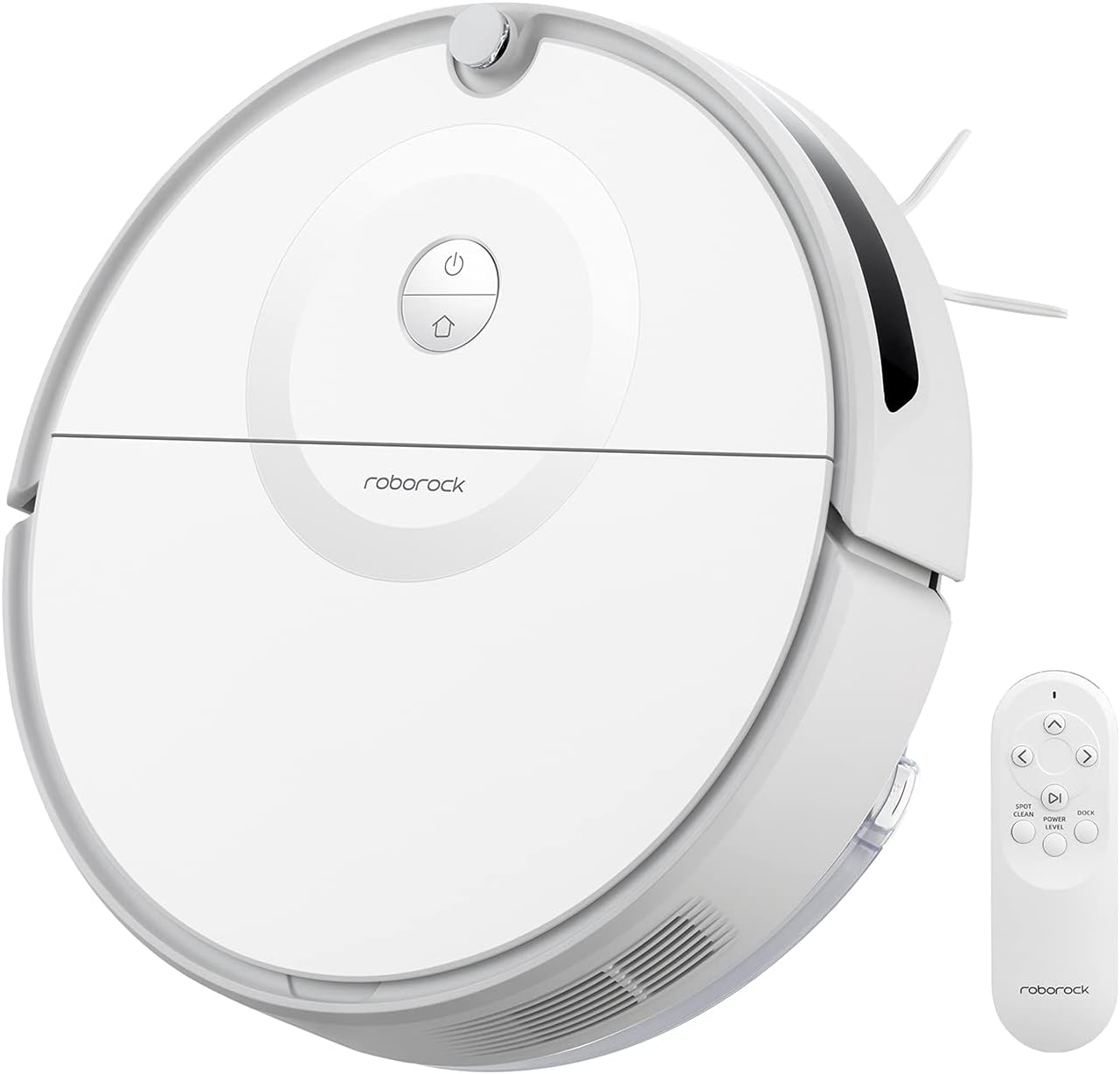 White Robot Vacuum Cleaner with 2500Pa Suction I225