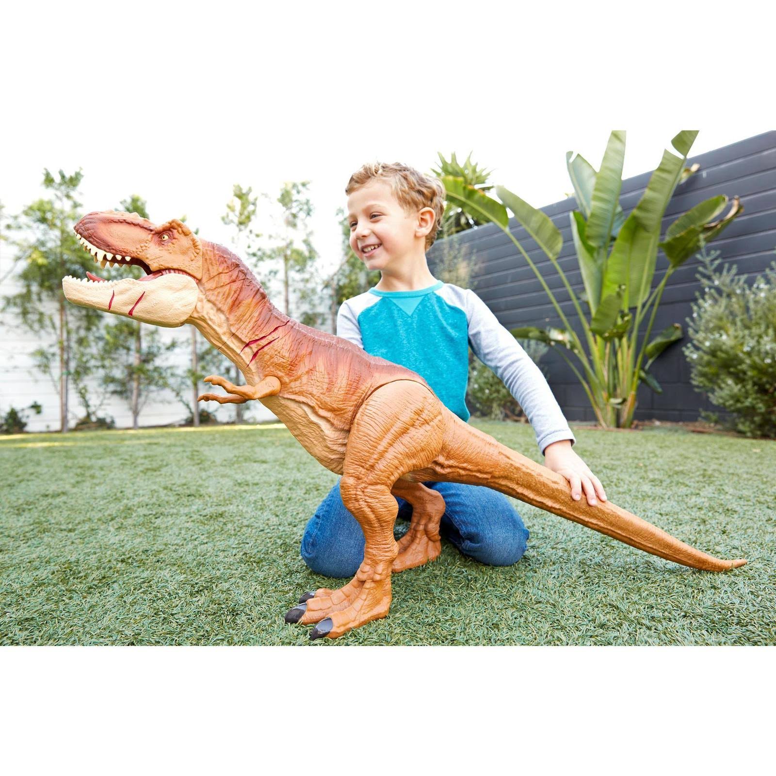 Battle Damage Roarin Super Colossal Tyrannosaurus Rex D898287