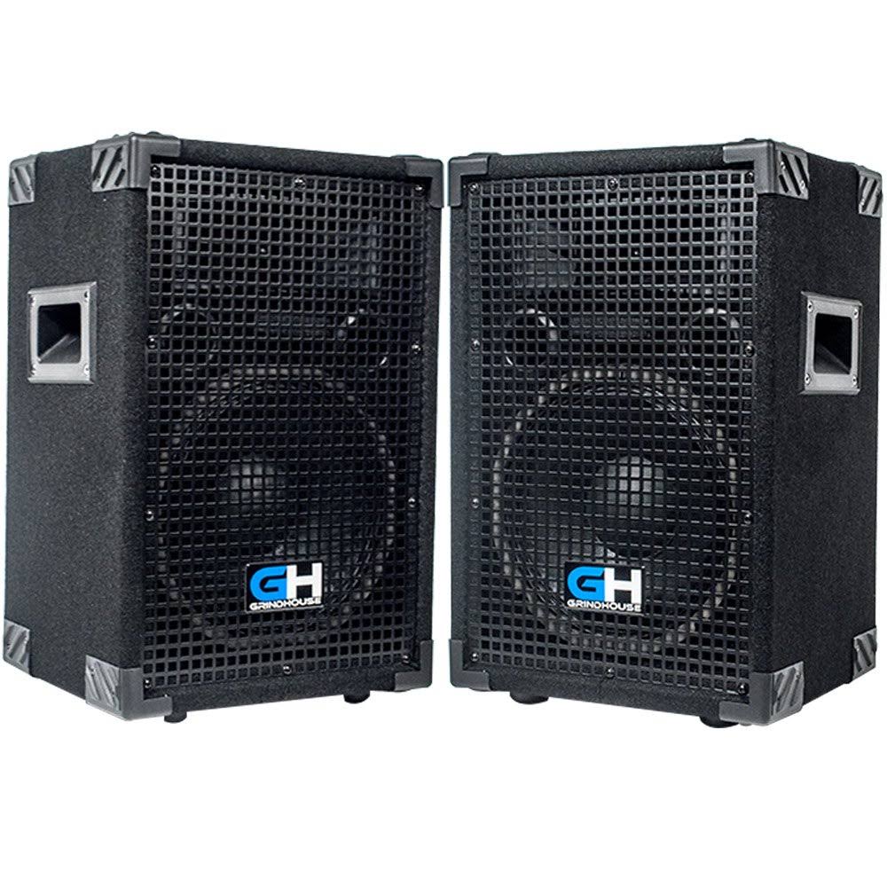 Pair of Passive 10 inch 2-Way Loudspeaker Cabinet 600 Watt Each Full Range N596464