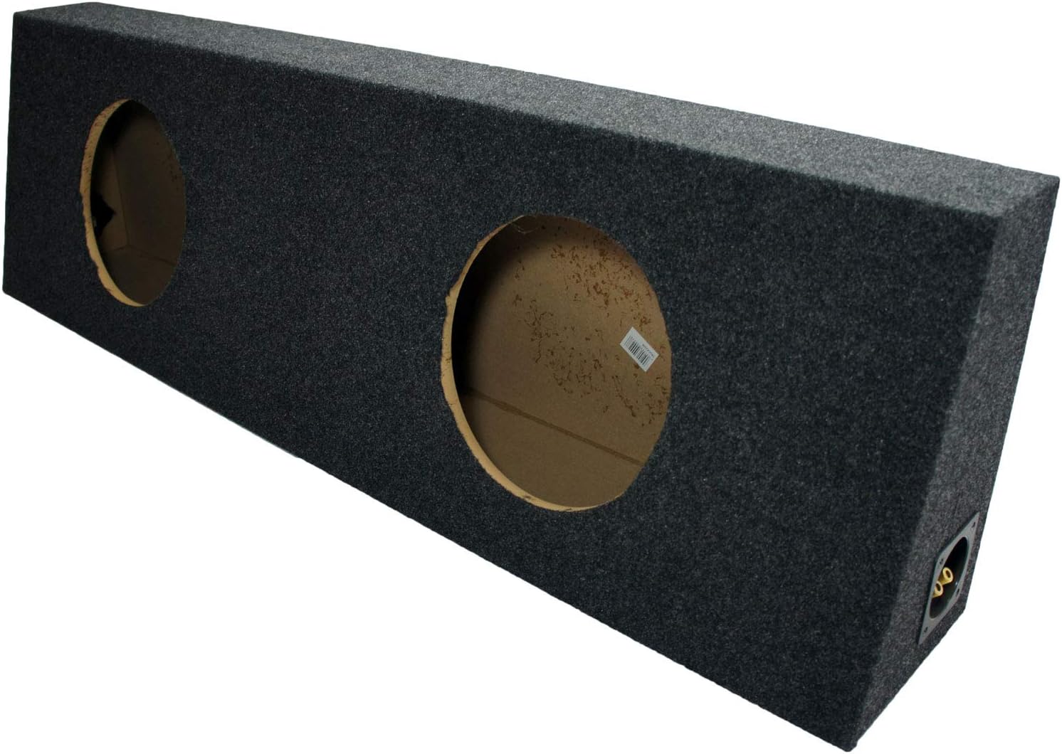 Dual 10" Subwoofer Sub Box Enclosure 5/8" MDF A90523
