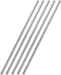 5mm x 300mm 304 Stainless Steel Solid Round Rod 5pcs I65952