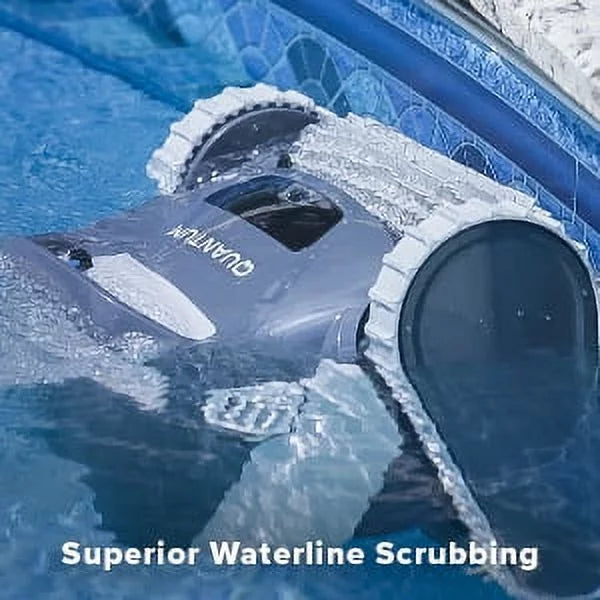 Quantum Automatic Robotic Pool Cleaner with Extra-Large Filter Basket B6425