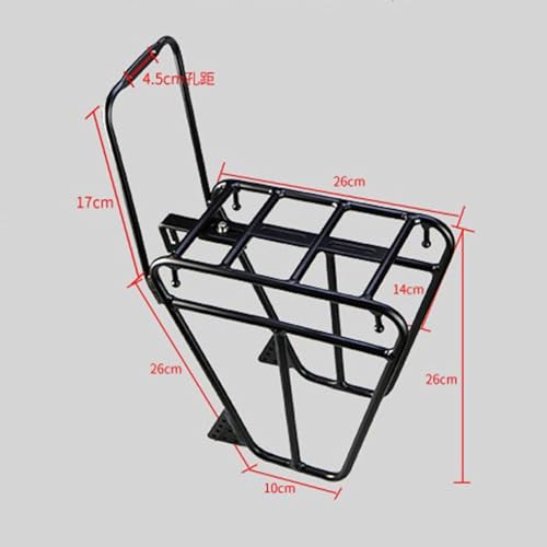 Bicycle Front Rack Metal Luggage Shelf Cargo Pannier C830