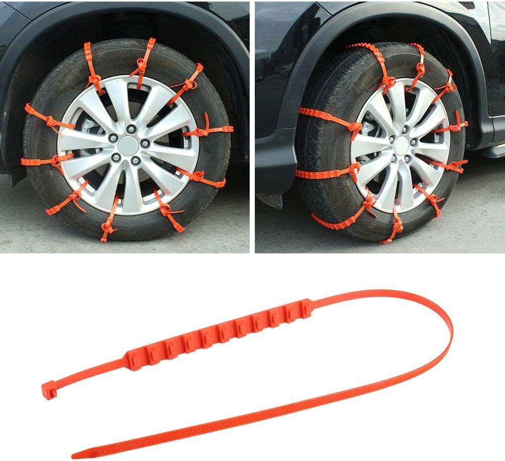 20pcs Nylon Anti Skid Tire Chains with Gloves D84118