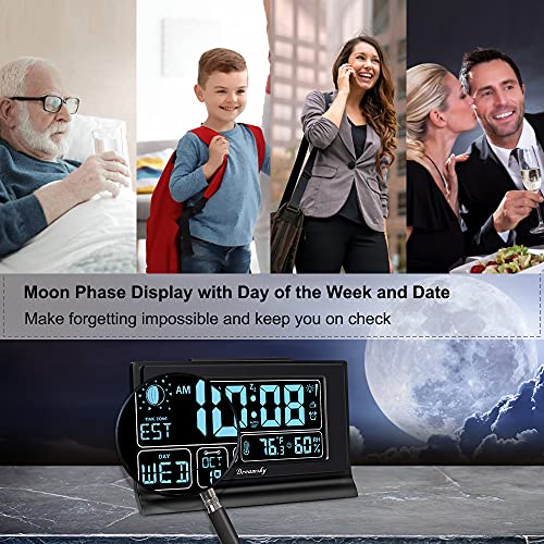 Auto Set Digital Alarm Clock with 5 Inch Large Display M238