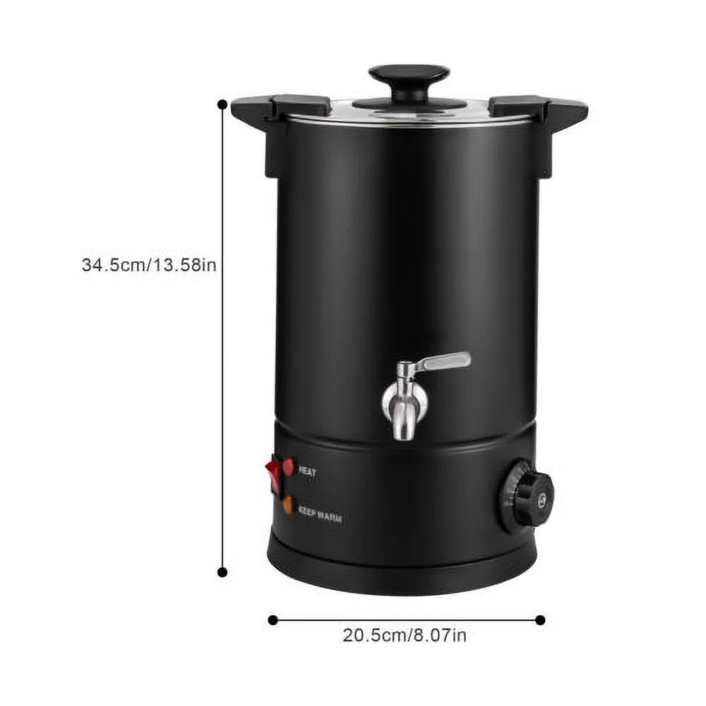 8L/270Oz Stainless Steel Electric Coffee Urn W81869