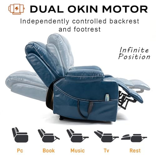 Lift Recliner Chair with Heat and Cup Holder I63054
