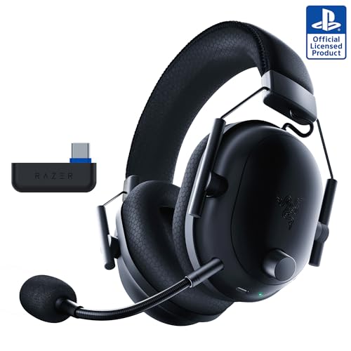 Black Wireless Gaming Headset with 50mm Drivers R61485