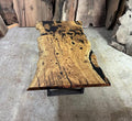 Epoxy Wooden Dining Table (30 x 36 x 24 Inches) I1815