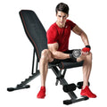 Adjustable Weight Bench, Foldable Folding Bench 330 lbs Capacity, Decline Incline Flat G365483