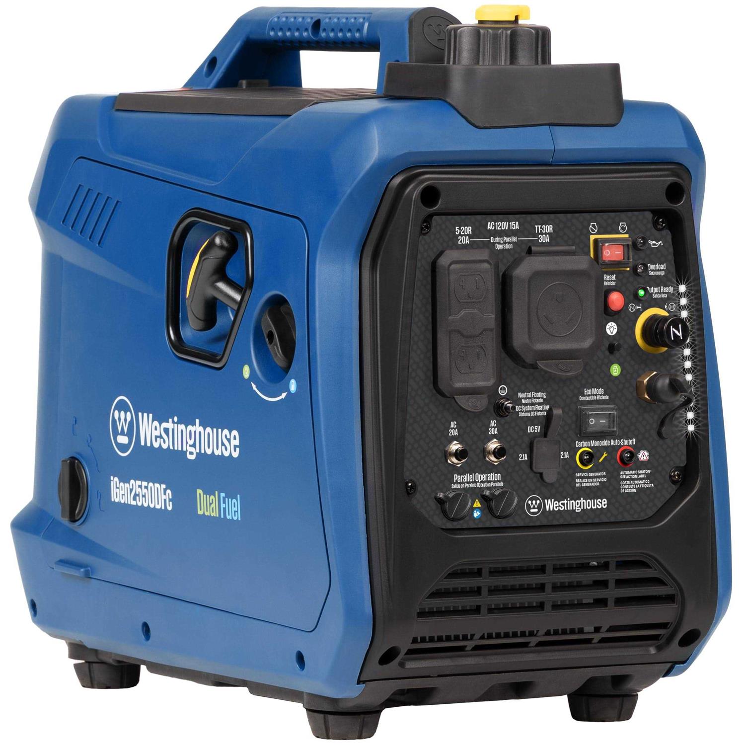2550 Watt Dual Fuel Portable Inverter Generator C459