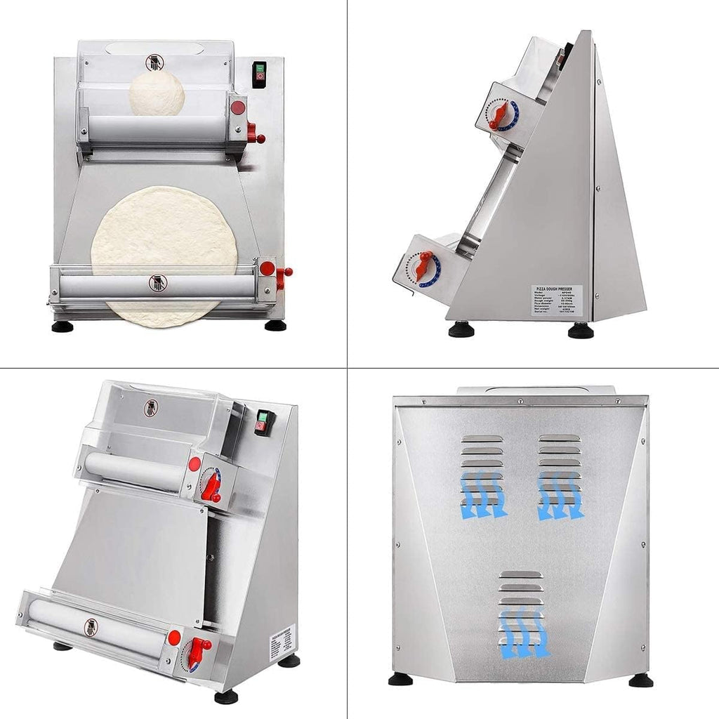 Pizza Press, Automatic Pizza Dough Roller Machine, Commercial Dough Sheeter Maker Y370