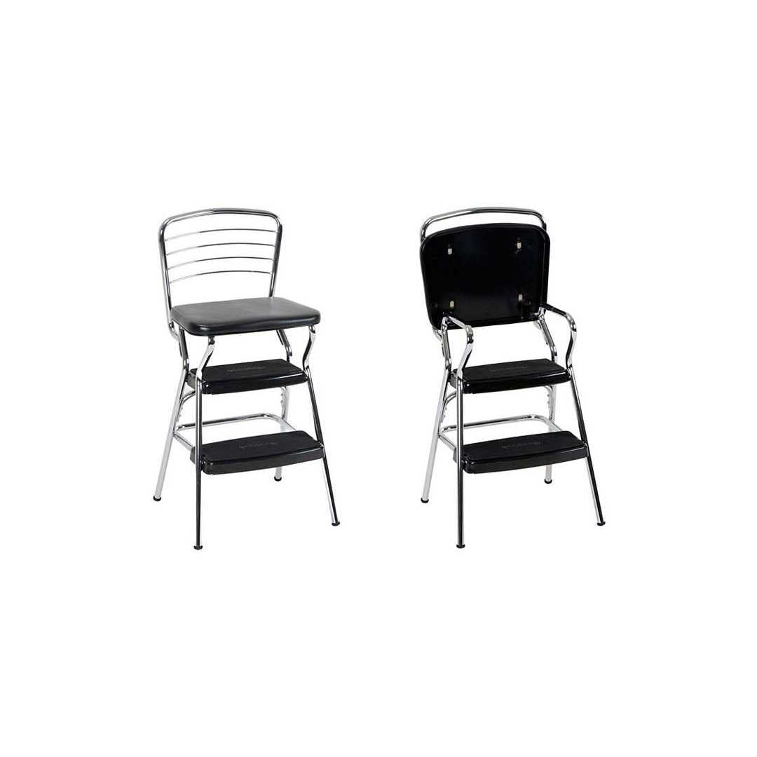 Retro Chair with Step Stool X15141