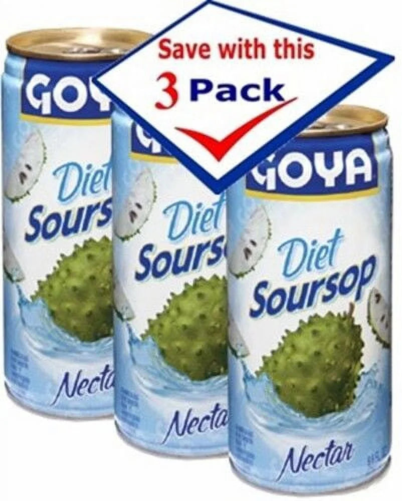 Soursop Nectar Diet 9.6 Oz Pack of 3 F30668