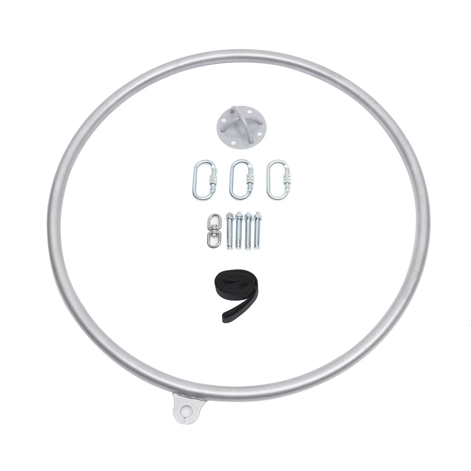 33.5" Yoga Ring Aerial Lyra Hoop Gymnastic Equipment T561
