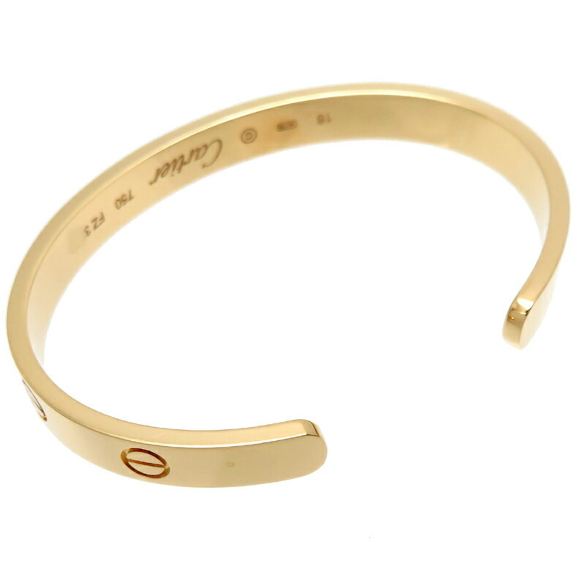 Pre-Owned 750 Yellow Gold Bangle P752