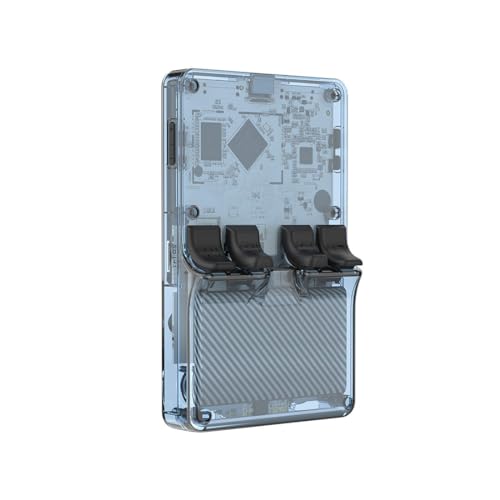 Transparent Black 4 Inch Handheld Retro Game Console O668
