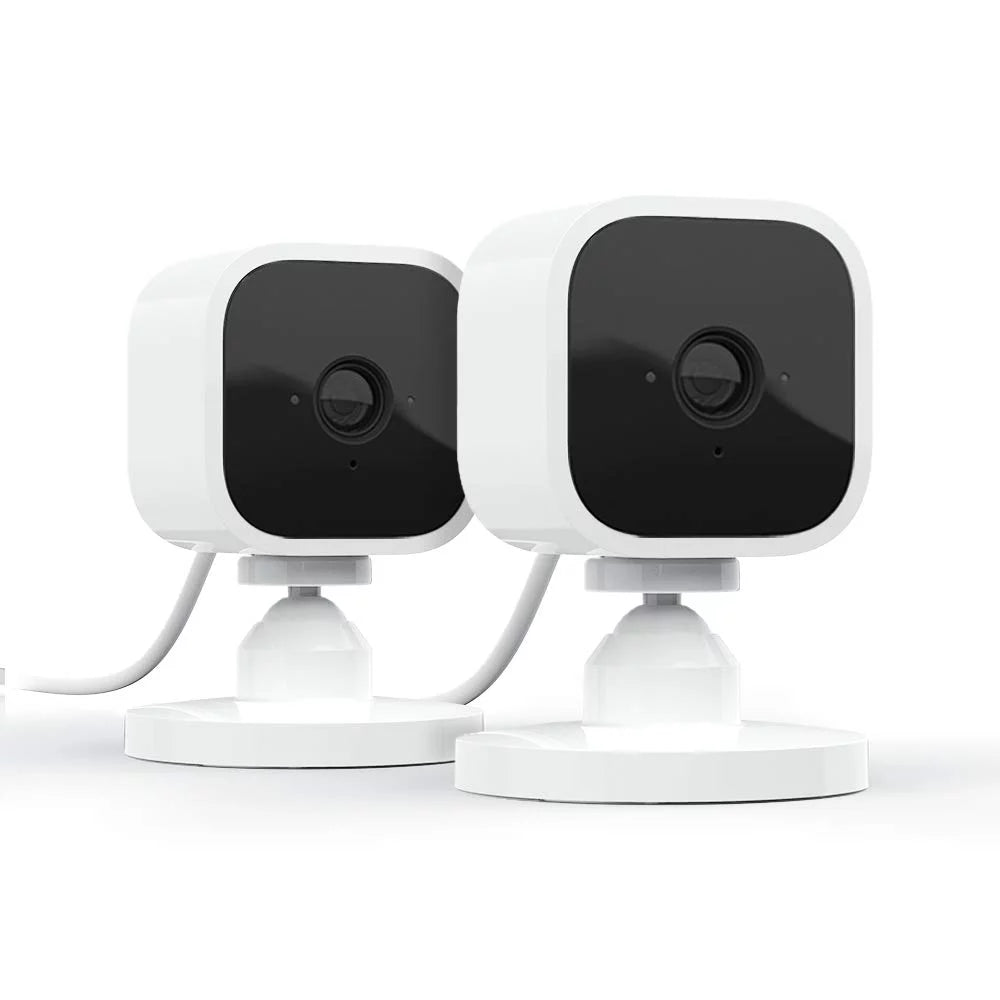 2 Camera Pack Compact Indoor Plug-in Smart Security Camera with 1080 HD Night Vision Motion Detection Two-Way Audio B301