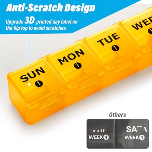 28 Day Pill Organizer with Travel Case E616617