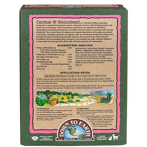 All Natural Cactus & Succulent Fertilizer, 1 Pound C285