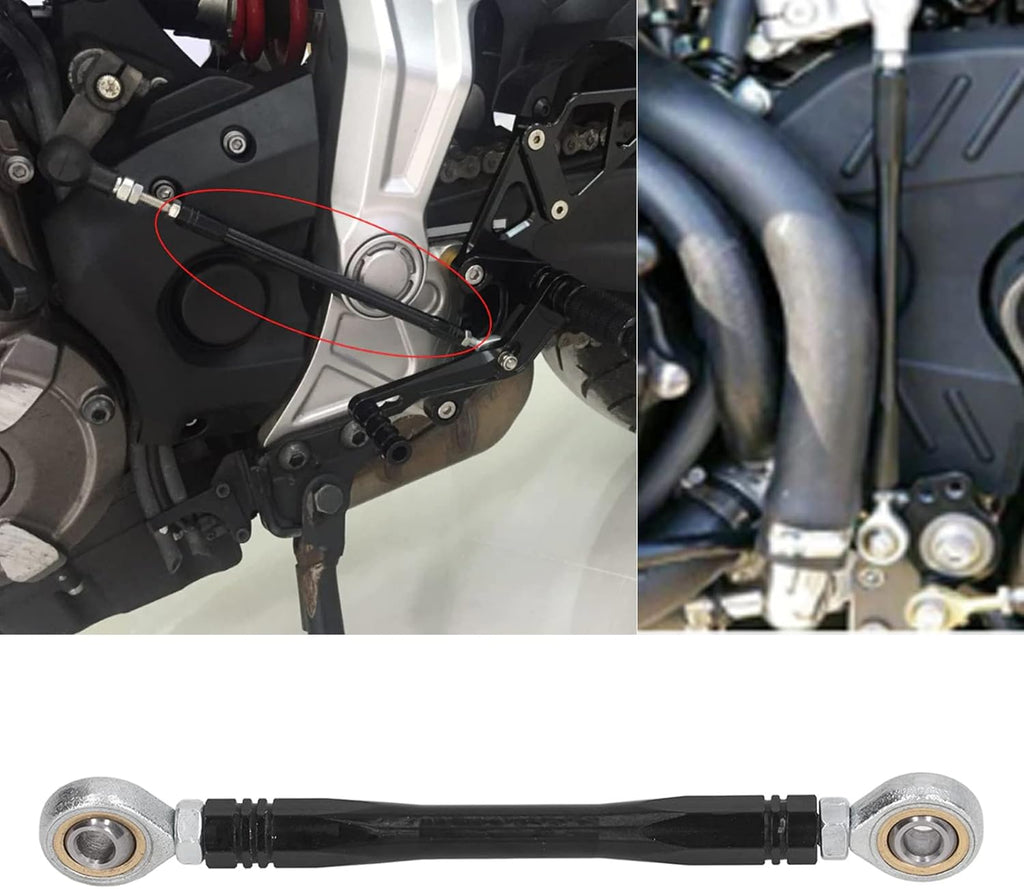 100mm CNC Aluminum Alloy Motorcycle Gear Shift Shifter Rod Linkage B6054