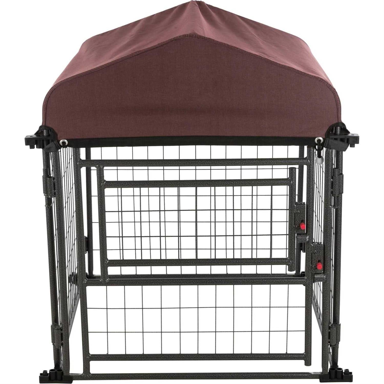Outdoor Dog Kennel with Cover M3864