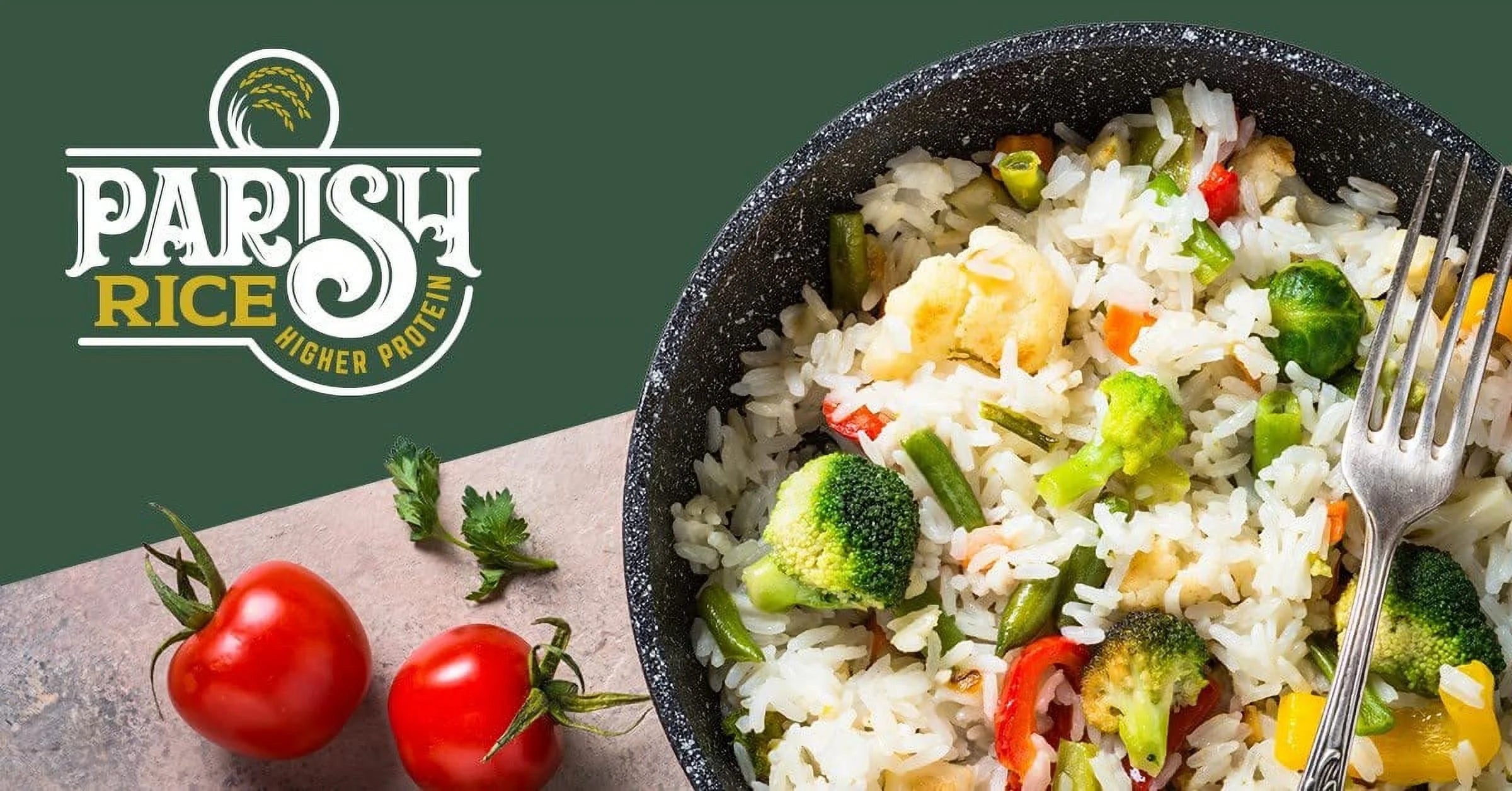 High-Protein Long-Grain White Rice 5lb Bag S234