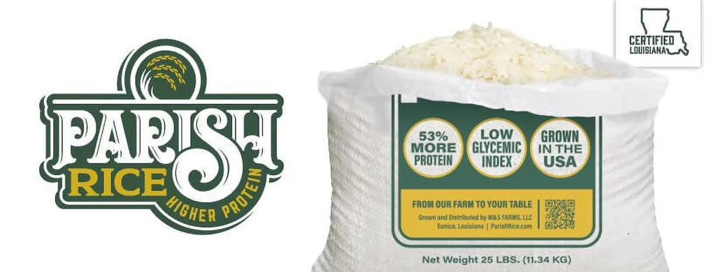 High-Protein Long-Grain White Rice 5lb Bag S234
