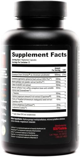 60 Natural Veggie Pills Metabolism Support O483772