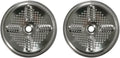 Pack Of 2 Round Stainless Steel Coffee Filter Basket V5273